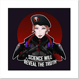 Moira '' science will reveal the truth '' Posters and Art